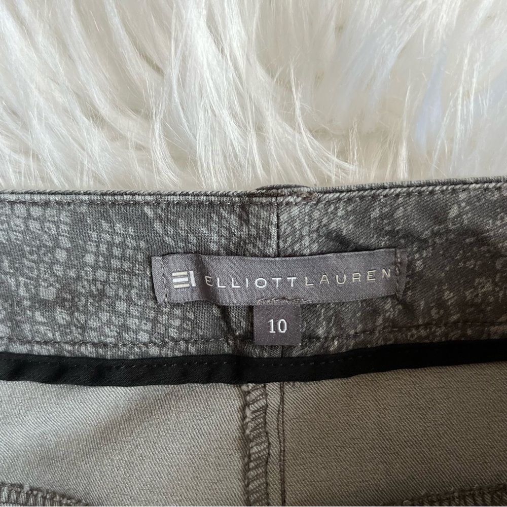 Women’s Gray Snakeskin Pattern High Rise Elliott Lauren Jeans 10 , Date Night - Picture 5 of 6